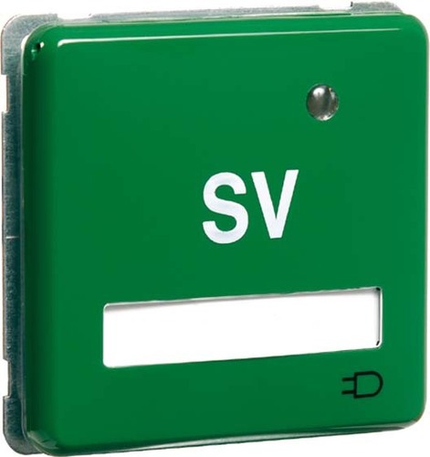 Peha Steckdose SCHUKO KD, LED, SV, grün D80651142KWULED4NASV