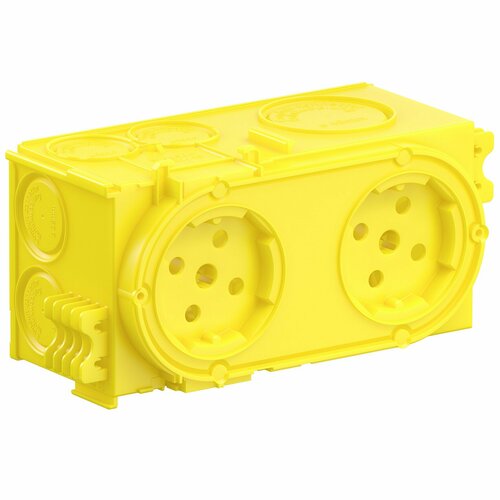 Kaiser Doppel-Verbindungsdose Haftmag.40 60x131 1263-23