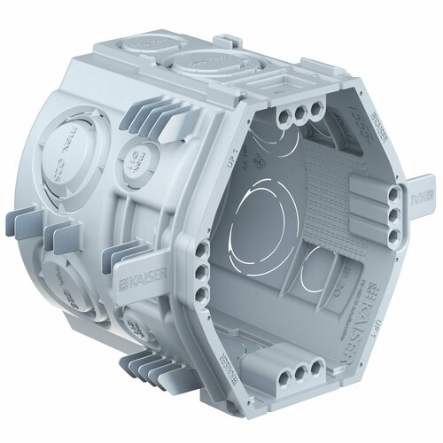 Kaiser UP Verbindungsdose UP1 Fix Klemmrippen 4x3 1555-06