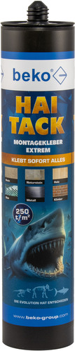 Beko HAI TACK 480 g weiß Montagekleber Extrem 2523101