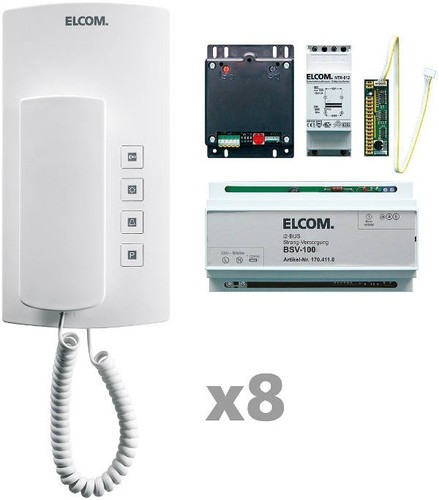 Elcom Audio-Kit i2-Bus 8Tln. BHT-200 AKB-08i2-BusKit