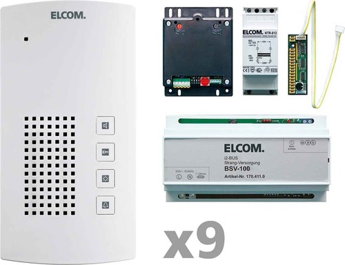 Elcom Audio-Kit i2-Bus 9Tln. BTF-200 AKF-09 i2-BusK