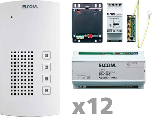 Elcom Audio-Kit i2-Bus 12Tln. BTF-200 AKF-12 i2-BusK