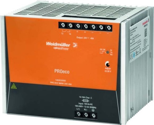 Weidmüller Schaltnetzgerät PRO ECO 960W 24V 40A