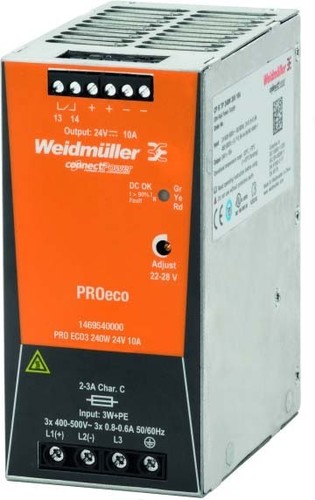 Weidmüller Schaltnetzgerät PROECO3 240W 24V 10A