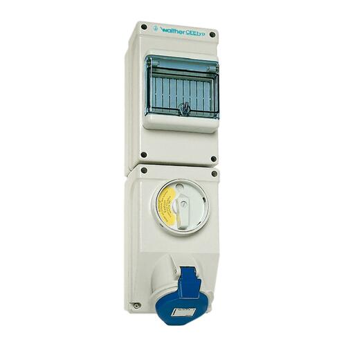 Walther Werke Wandsteckdose 16A 3P 110V 4h IP44 AU110304TS