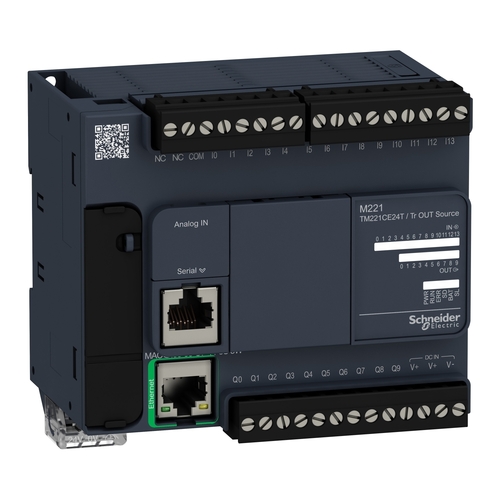Schneider Electric SPS-Steuerung M221C Ethernet/seriell TM221CE24T Schneider Electric SPS-Steuerung M221C Ethernet/seriell TM221CE24T