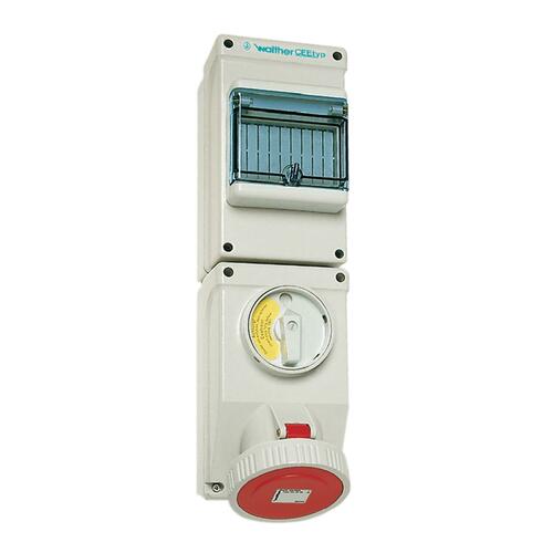 Walther Werke Wandsteckdose 32A 4P 400-440V 3h IP67 AU139403TS Walther Werke Wandsteckdose 32A 4P 400-440V 3h IP67 AU139403TS