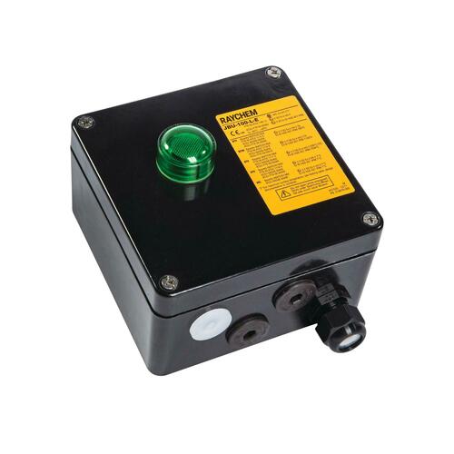 Chemelex Anschlusskasten 4xM25 m.Erdungspl.,Leuchte JBU-100-L-EP