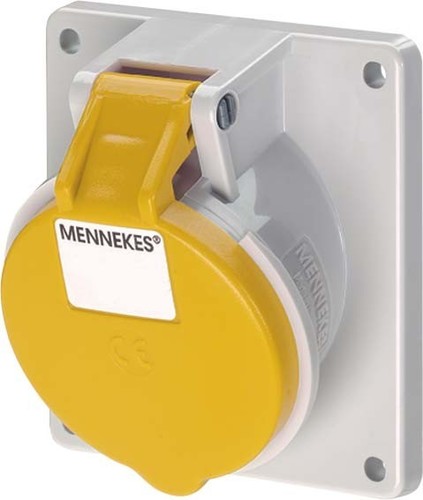 Mennekes Anbaudose TwinContact 16A,3p,4h,110V,IP44 1631 Mennekes Anbaudose TwinContact 16A,3p,4h,110V,IP44 1631