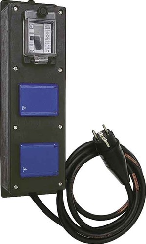 Walther Werke Steckdosenleiste tragbar, Vollgummi 6400002