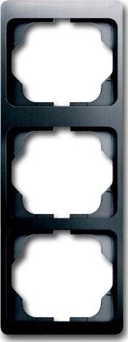 Busch-Jaeger Rahmen 3-fach platin, senkr.,alpha 1733 KA-20