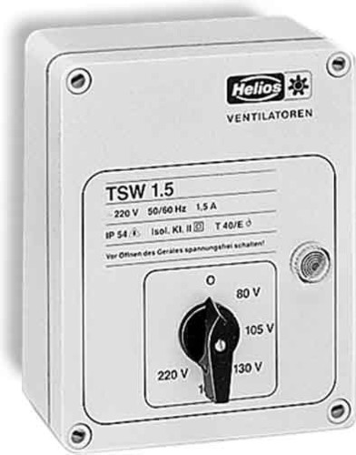 Helios Ventilatoren Trafo-Drehzahlsteller TSW 5,0