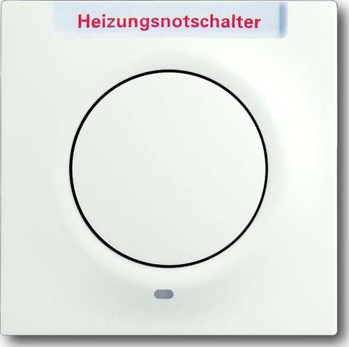 Busch-Jaeger Zentralscheibe stws mt Heizung-Notschalter 1789 H-774-101