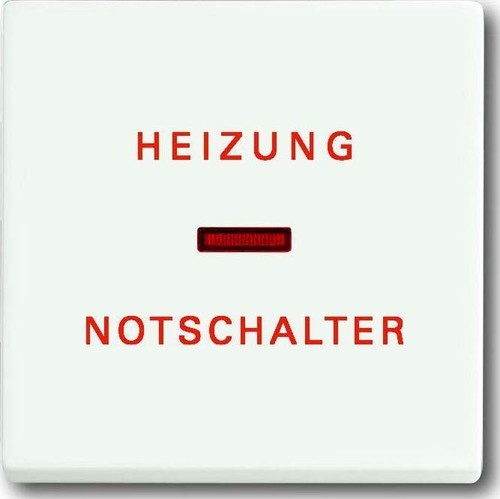 Busch-Jaeger Wippe stws mt Heizung-Notschalter 1789 H-884