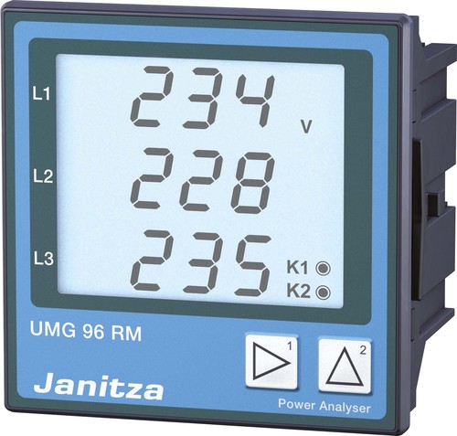 Janitza Electronic Netzanalysator 24-90VAC, 24-90VDC UMG 96RM, 24-90V, UL