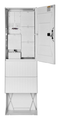 GSAB Elektrotechnik Zähleranschlusssäule 1ZP, 6x12 TE 22.00.1P11V6