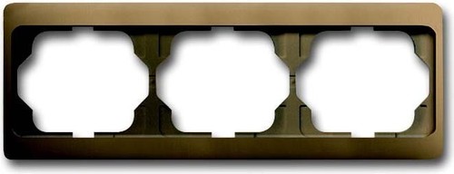 Busch-Jaeger Rahmen 3-fach bronze, waager.alpha 1723 KA-21