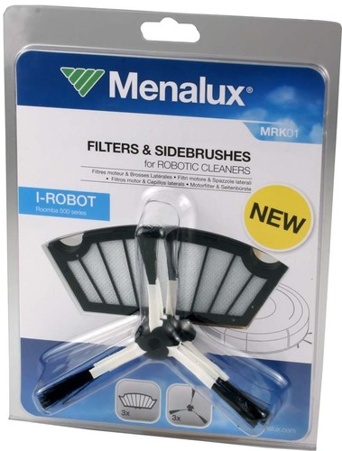 Menalux MENA Filter/Bürstenset f.iRobot Roomba 500 MRK01 (VE3)