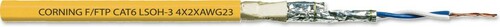 Corning K&L F/FTP CAT6 LSOH 4x2xAWG23 F/FTP CAT6 4P LSOH-3 CCXDDAD0047CS01L-CPR