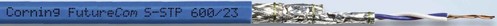 Corning K&L S/FTP 800/23 4P LSOH-3 REL FutureCom Kabel CCXEDBF0047C001X-Dca