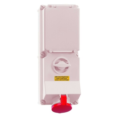 Bals Elektrotech. CEE-Steckdose 32A,5p,400V,6H 17612