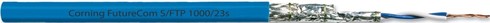 Corning K&L S/FTP 1000/23s 4P FRNC bl FutureCom E Kabel CCXEDRI0047C001L-Dca