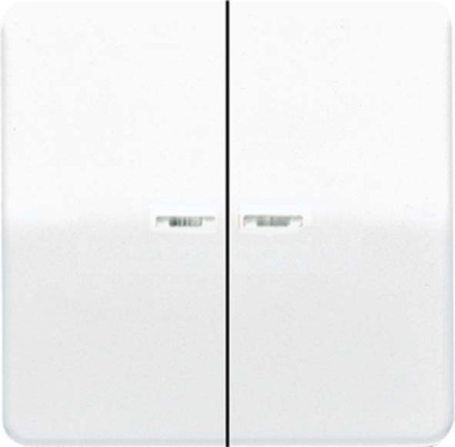 Jung Wippe Lichtleiter alpinweiß für Schalter/Taster CD 595 KO5BF WW
