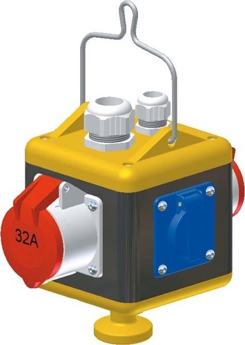 Bals Elektrotech. Uni-Block-Vollgummi 57250
