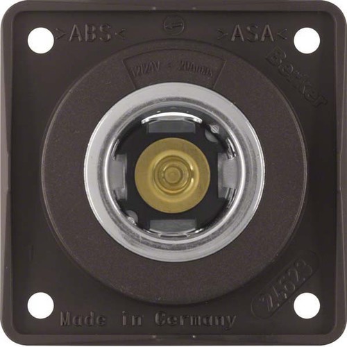 Berker Power-Steckdose br matt,12V 845712501