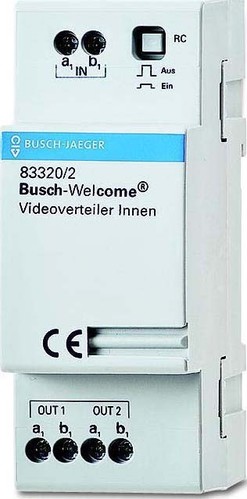 Busch-Jaeger Videoverteiler Innen REG 83320/2