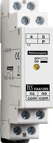 TCS Tür Control Türöffner-Relais f. Hutschiene FAA1200-0400