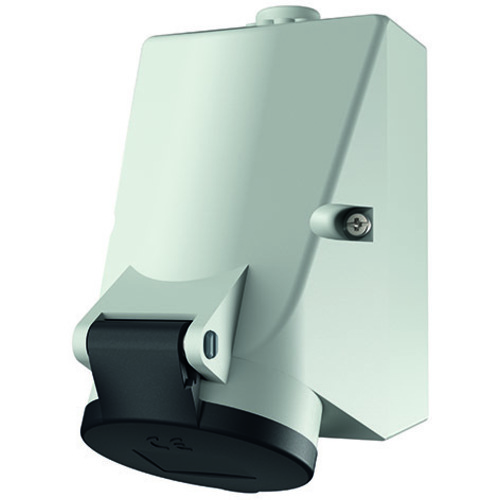 Mennekes Wanddose TwinCONTACT 16A,4p,7h,500V,IP44 1752 Mennekes Wanddose TwinCONTACT 16A,4p,7h,500V,IP44 1752