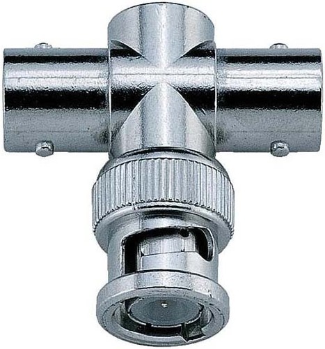 Grothe BNC-T-Stück 2x Buchse/1x Stecker BNC-T