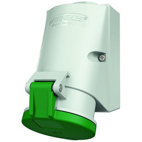 Mennekes Wanddose 32A,4p,10h,>50-500V 1858