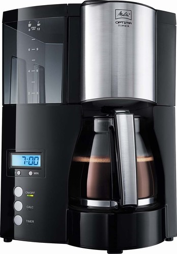 Melitta SDA Kaffeeautomat Optima Timer 100801 bk sw