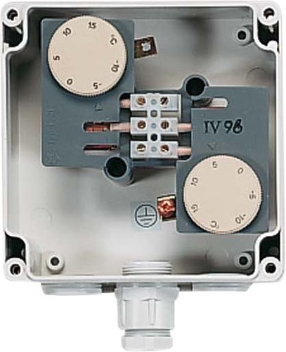 Etherma Doppelthermostat 16A, IP65 ET-3102