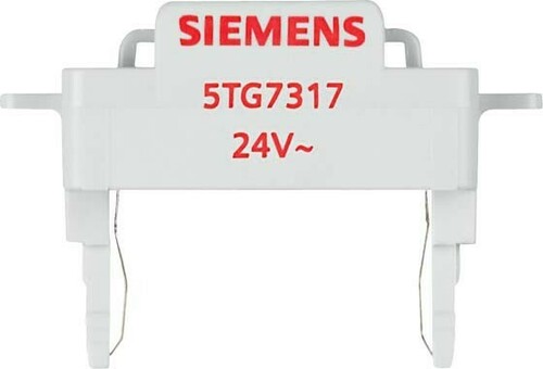Siemens Dig.Industr. LED-Leuchteinsatz rot f. Kontroll-24V/50Hz 5TG7317