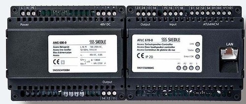 Siedle&Söhne Türlautsprecher-Controller Access, schwarz ATLC/NG 670-0