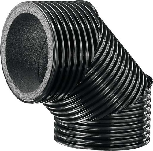 Maico Lüftungsrohrbogen wärmegedämmt MT-B125 90/45