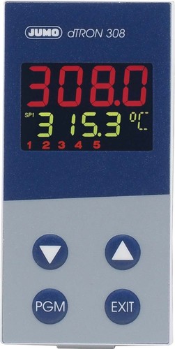 Jumo Kompaktregler mit Programmfunktion 00475627