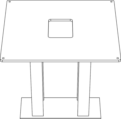 Siedle&Söhne Erdstück 518x462mm ZE/STL 518 x 462