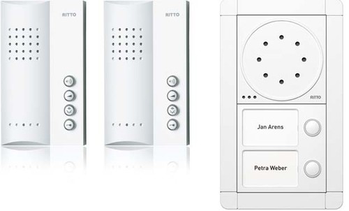 Ritto Audioset Freisp. 2WE weiß/ws RGE1891470