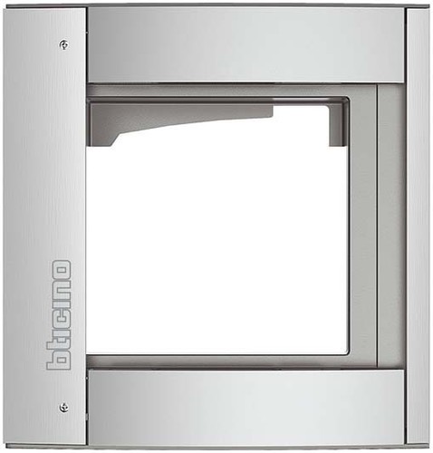 Legrand (SEKO) Rahmen u. Modulträger Allmetal, 1 Modul 350211