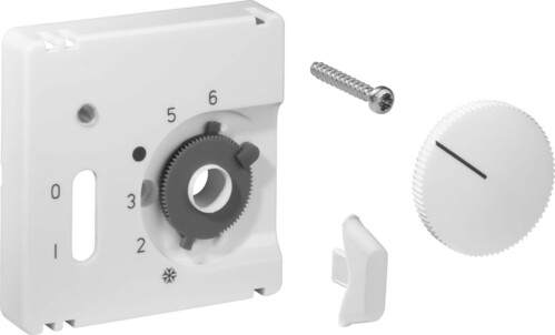 Alre-it Abdeckung 50x50mm perlweiß,RAL 1013 JZ-002.010
