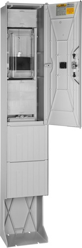 GSAB Elektrotechnik Zähleranschlusssäule energis 1Z o.TSG 50.00.1P11