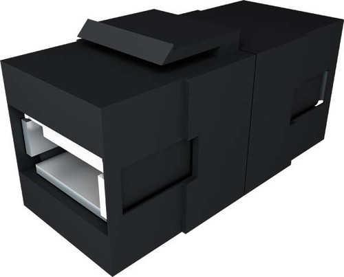 Bachmann Keystone Modul schwarz USB A/A 3.0 917.120
