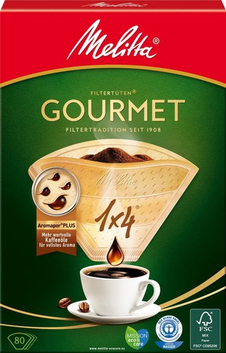 Melitta SDA Filtertüten 1x4/80GourmetbrAVE80