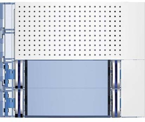 Legrand (SEKO) Frontblende Basis 2-reihig Allwhite,4 Ruftasten 351082