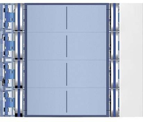 Legrand (SEKO) Frontblende Ruftastmodul 8 Ruftasten,Allwhite 352182
